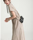 Asymmetric Button Minimal Dress